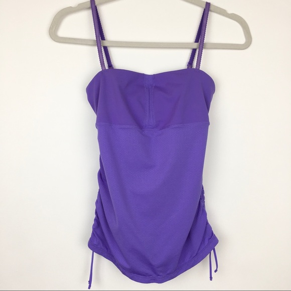 Lululemon Power Purple Tank Top Adjustable Straps - Picture 2 of 10